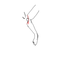 break a leg drawing by sabi in Artbitrator