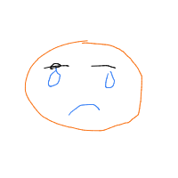 crying drawing by mahe in Artbitrator