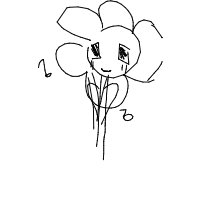 flower dancing drawing by haventhedino in Artbitrator