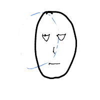 sleeping face drawing by mimitastic in Artbitrator
