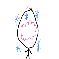 brain freeze drawing by mimitastic in Artbitrator