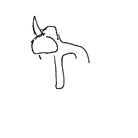 unicorn drawing by mustvebeendawind in Artbitrator