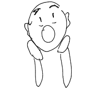 surprised face drawing by mustvebeendawind in Artbitrator