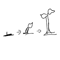 plant growing timelapse drawing by mustvebeendawind in Artbitrator