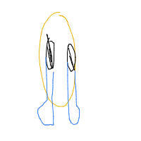 crying face drawing by poumegaproo in Artbitrator