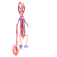 hero landing drawing by poumegaproo in Artbitrator