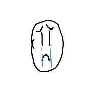 crying drawing by darklegendsreload in Artbitrator
