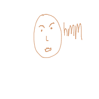 confused face drawing by tash in Artbitrator