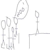 standing ovation drawing by tash in Artbitrator