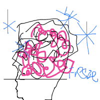 brain freeze drawing by alexihah in Artbitrator