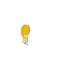 light bulb moment drawing by alexihah in Artbitrator
