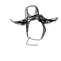 excited penguin drawing by yessirokaymam in Artbitrator