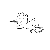 angry bird drawing by vito in Artbitrator