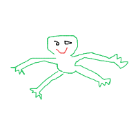happy frog drawing by vito in Artbitrator