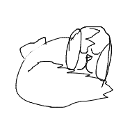sleepy dog drawing by guest-6g58n0fan in Artbitrator