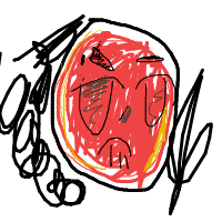 angry face drawing by guest-gvtqgi4ai in Artbitrator