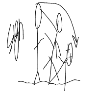 person falling over drawing by sean in Artbitrator