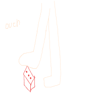 stepping on lego drawing by unclebullly in Artbitrator