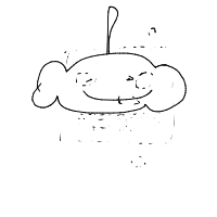 cloud with face drawing by guest-1ahn0bxly in Artbitrator
