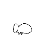 sleeping cat drawing by n_i_g_ht08 in Artbitrator