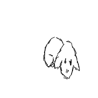 sleepy dog drawing by n_i_g_ht08 in Artbitrator
