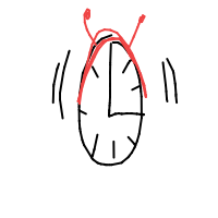 alarm clock ringing drawing by jpphishsjs in Artbitrator