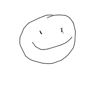 smiley face drawing by sahra in Artbitrator