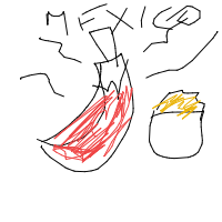 spicy food drawing by sahra in Artbitrator
