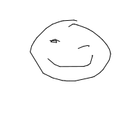 smiley face drawing by sahra in Artbitrator