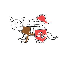 knight riding a horse drawing by pothos in Artbitrator