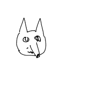 sneaky fox drawing by adam2 in Artbitrator
