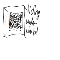 hiding under blanket drawing by yegzosa in Artbitrator