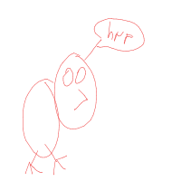 angry bird drawing by yegzosa in Artbitrator