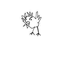 angry bird drawing by daisymerollin in Artbitrator