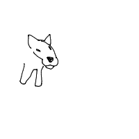 sneaky fox drawing by daisymerollin in Artbitrator