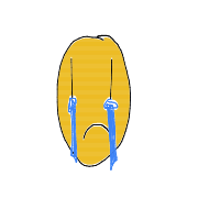 crying drawing by fruit_loops1 in Artbitrator