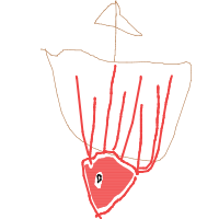 kraken attacking ship drawing by havvuckafa123 in Artbitrator
