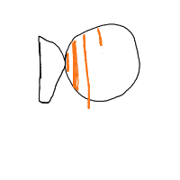 clownfish drawing by moosey-01 in Artbitrator