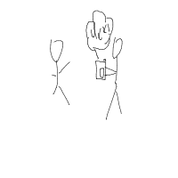 taking photo drawing by archi in Artbitrator