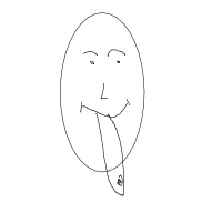 tip of tongue drawing by archi in Artbitrator