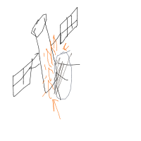 space station disaster drawing by aashu_xv in Artbitrator