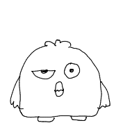 confused owl drawing by lnighto in Artbitrator