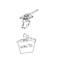 throwing food drawing by kalyaaneeh in Artbitrator
