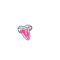 tip of tongue drawing by kalyaaneeh in Artbitrator