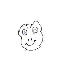happy frog drawing by sumbrownskingurl in Artbitrator