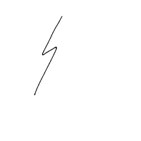 lightning bolt drawing by mmmm in Artbitrator