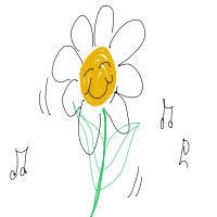 flower dancing drawing by ali009635 in Artbitrator
