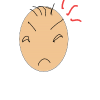 angry face drawing by leeny in Artbitrator