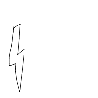 lightning bolt drawing by dededededededed in Artbitrator