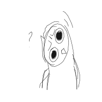 confused owl drawing by elevetorman in Artbitrator